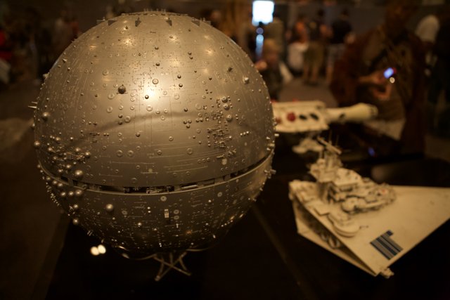 The Death Star Takes Over the National Air and Space Museum