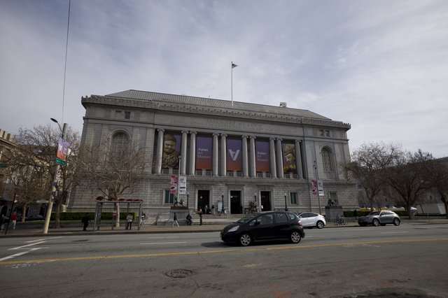 Asian Art Museum San Francisco on Overcast Day