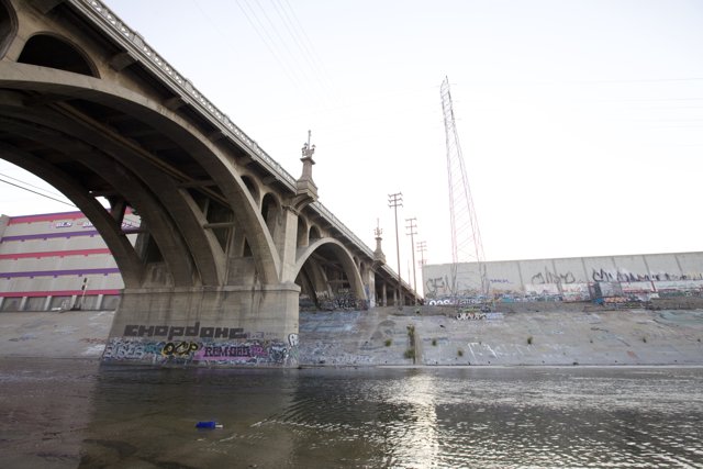 Freeway Bridge over LA River
