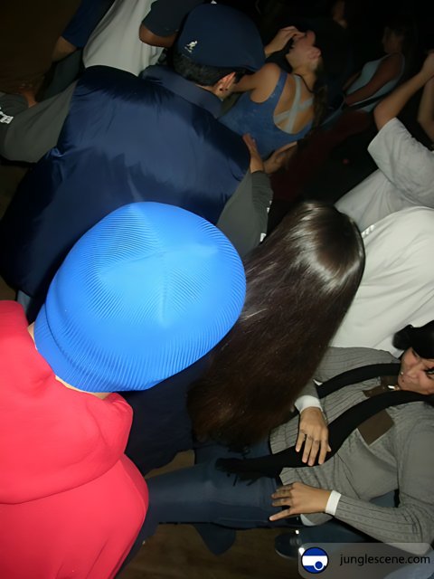 Blue Cap at Night Club