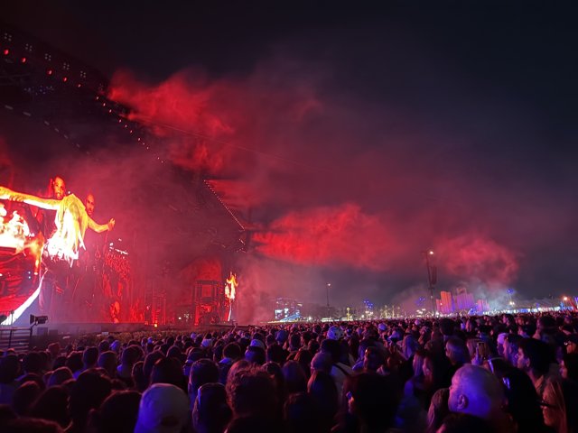 Pyrotechnic Night at the Empire Polo Club