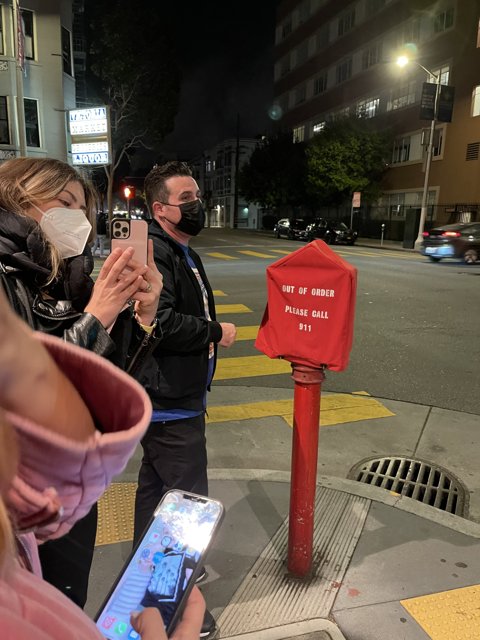 Street Photography at Night in San Francisco