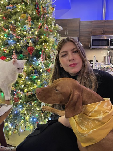 Christmas Cheer with Furry Friends