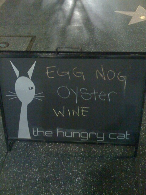 Special Food at The Hungry Cat