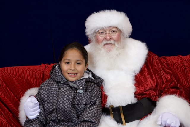 A Festive Visit with Santa Claus