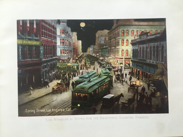 Vintage Metropolis Street Scene