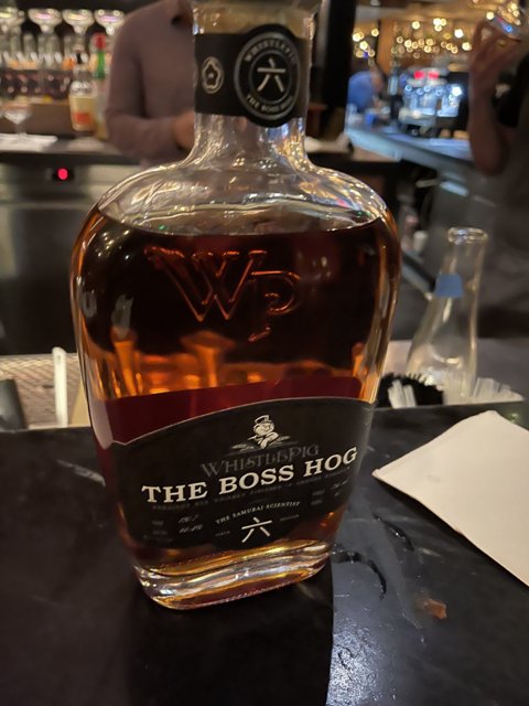 The Boss Hog Bourbon Whiskey Takes Over the Bar