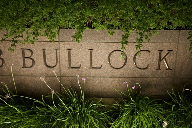 Sign for Bullock