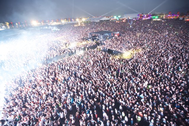 The Massive Music Festival Crowd