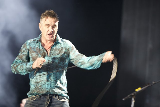 Morrissey Takes Coachella Stage