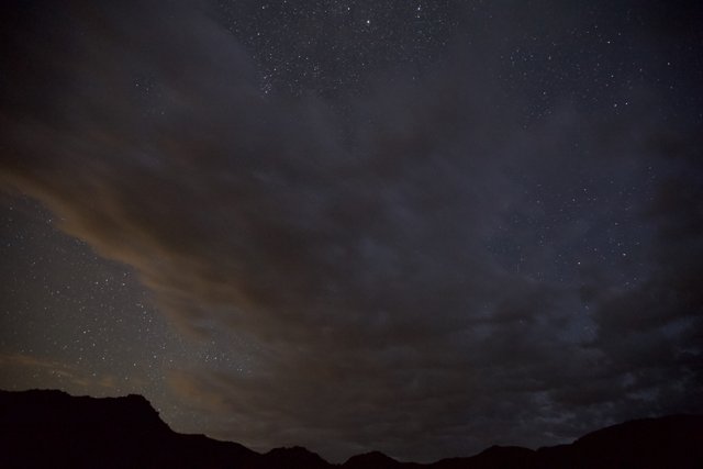 A Stunning Starry Night Captured in the Desert