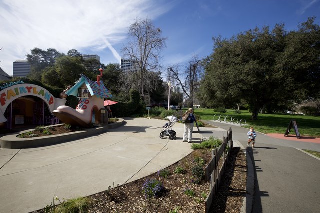 Children's Fairyland Entrance on a Sunny Day