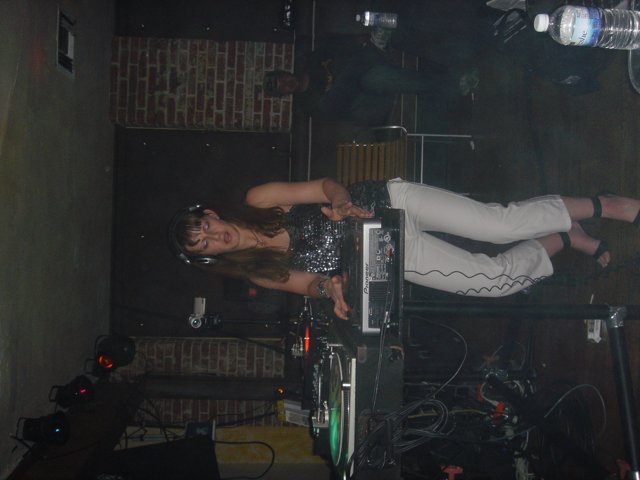 DJ Lady Rocks the Nightclub