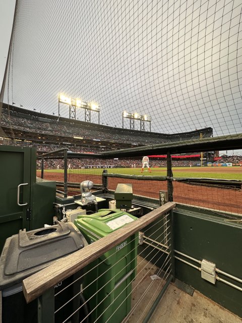 Evening Game at Oracle Park