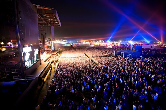 Electric Nights: A Massive Crowd Rocks to Great Performances Under a Sky Full of Lights