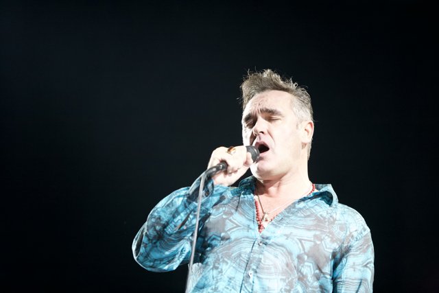 Morrissey Belts Out Solo Performance at Coachella