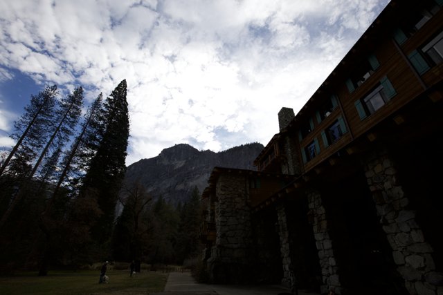 Unveiling Yosemite's Splendor: Lodge amidst Verdant Wilderness