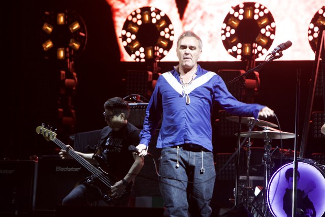 Morrissey Takes The Stage