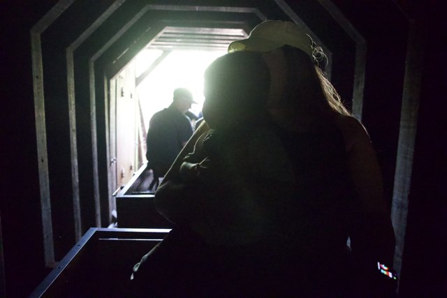 Silhouetted Passage: Tilden Tunnel Excursion