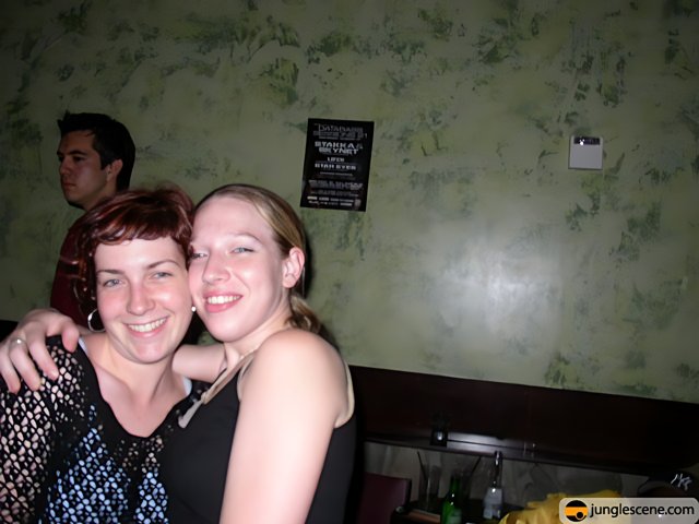 Smiling Women at a Party