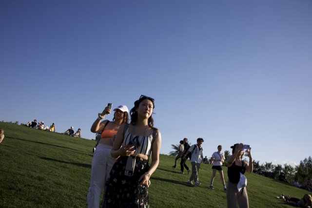 Sunlit Stroll: Coachella 2024 In Full Swing