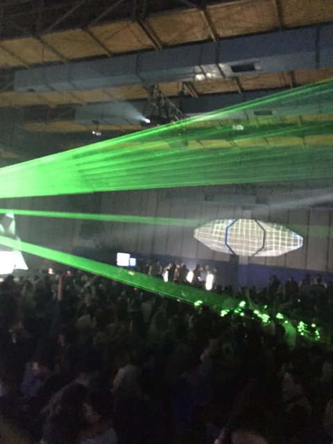 Green Laser Party