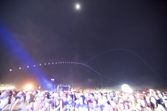 Night Sky Lights Up at Coachella