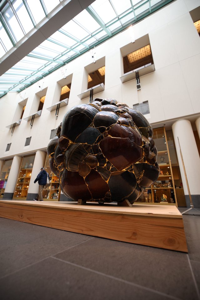 Contemporary Sculptural Installation at Modern Museum Atrium