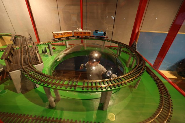 Interactive Thomas the Tank Engine Museum Display