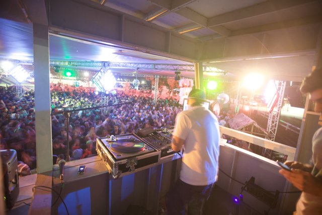 Urban Nightlife: DJ Rocks the Crowd at Coachella 2012