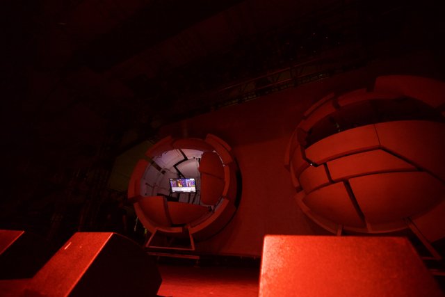 Planetarium-inspired Stage