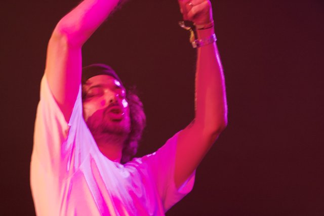 Aesop Rock Rocks Coachella with His Signature Finger Pointing