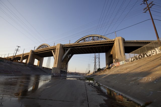 Graffiti Bridge over LA River