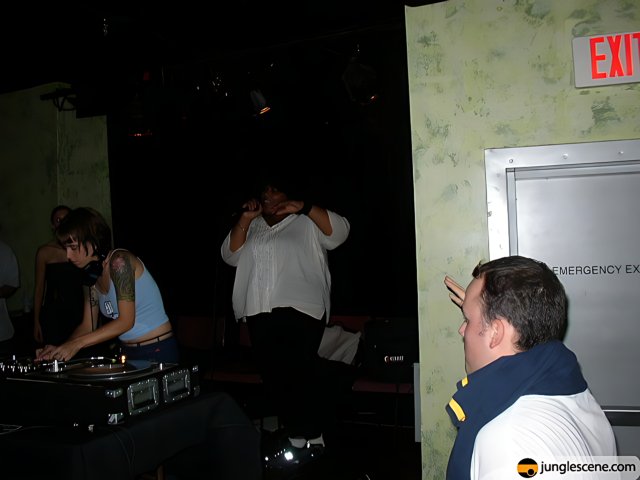 DJ Set at Night Club