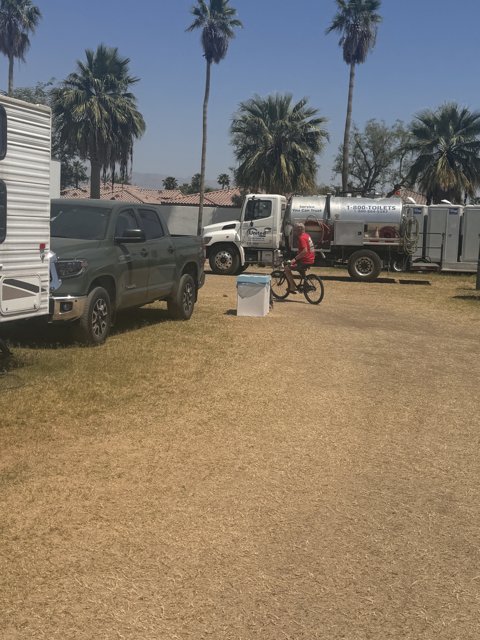 Industrial Backstage at Coachella 2024