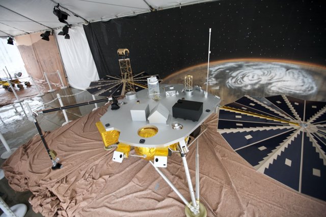 NASA's Mars Rover on Display in Room