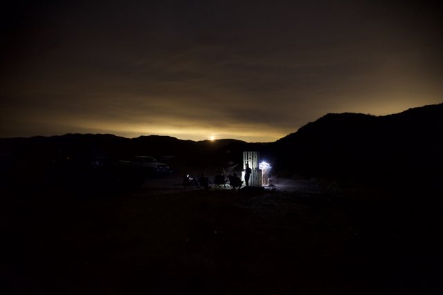 Nightfall in the Desert