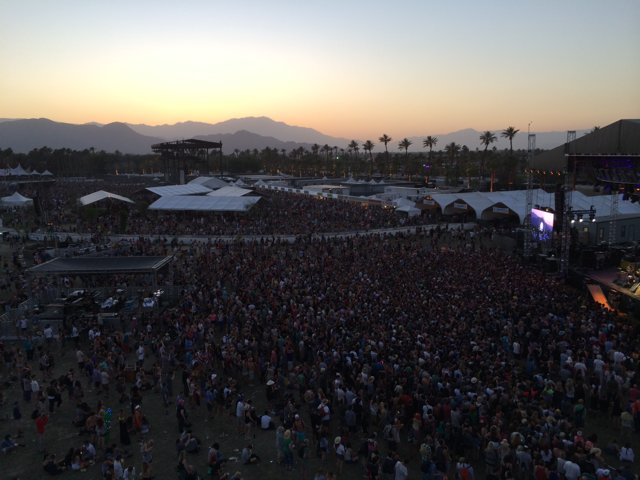 Concert Crowd at Empire Polo Club