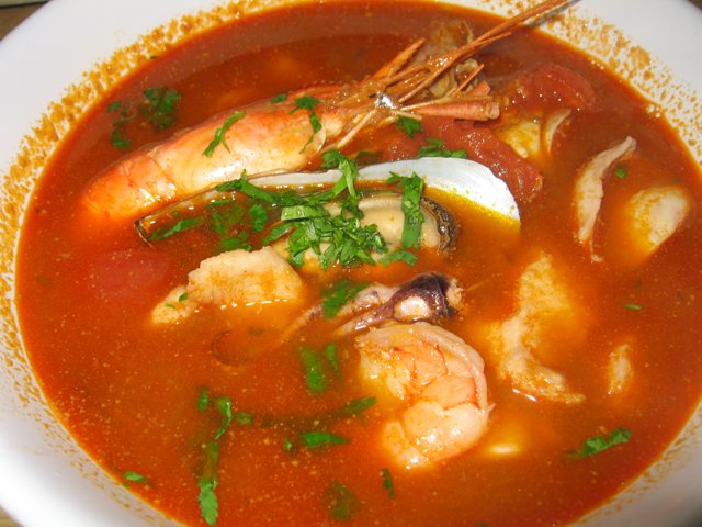 Seafood Curry Soup