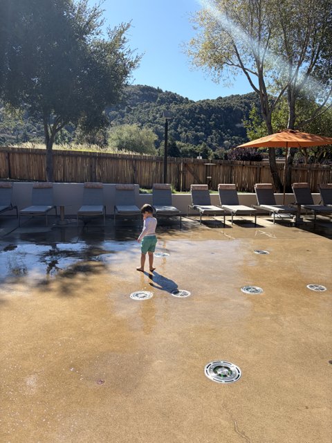 Sunny Splash in Carmel