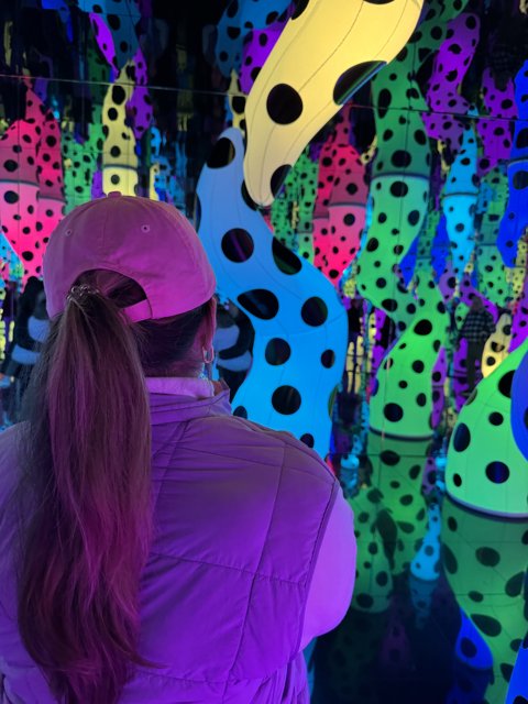 Engulfed in Polka Dots: A Yayoi Kusama Exhibit Experience