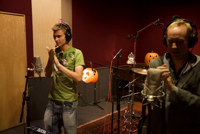 Jamming Out in the 2009 Josh Freese Recording Studio