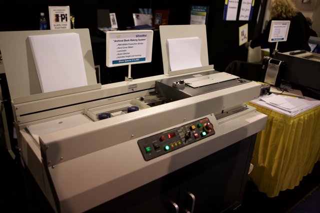 Cutting-edge Paper Cutter on Display