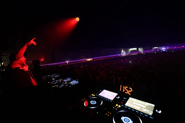 DJ Commands the Crowd at Wobbleland 2026