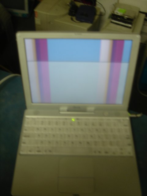 Vibrant Laptop Screen