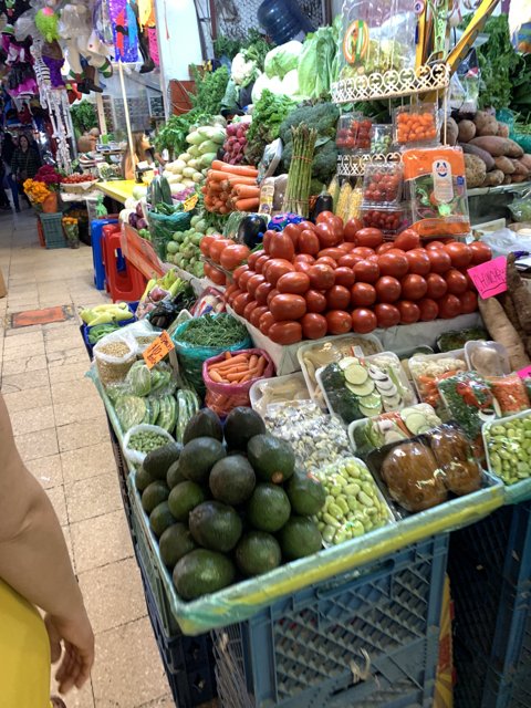 A Colorful Produce Market