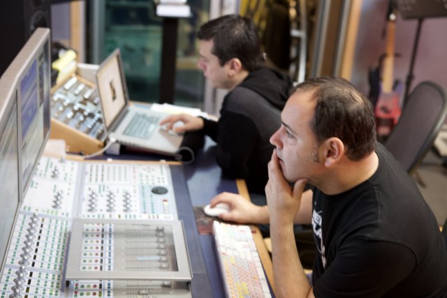 Recording Session with the Crystal Method