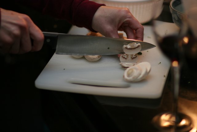 The Art of Mushroom Chopping