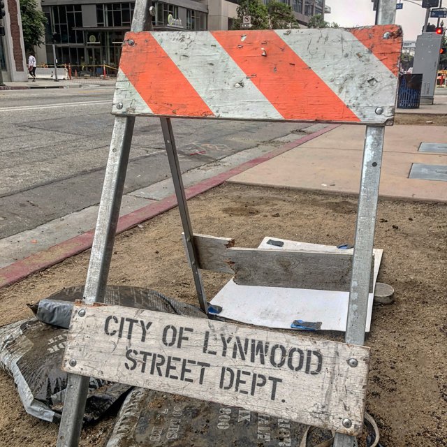 City of Lynwood Street Department hard at work