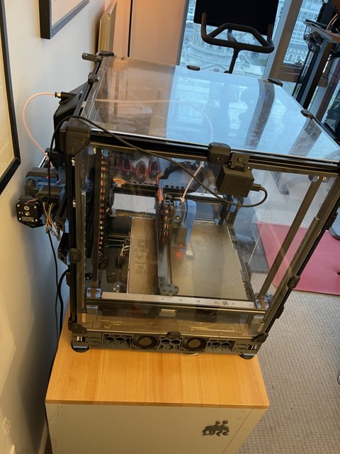 3D Printer Takes Center Stage on Desk